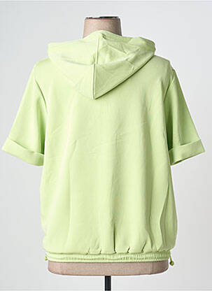 Veste casual col rond vert TRIANGLE femme