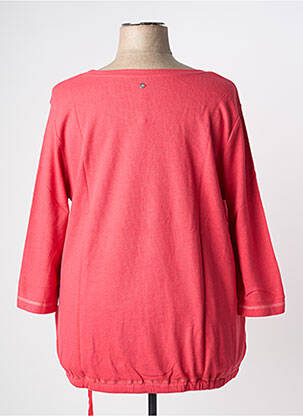 Pull stretch manches longues rose SHEEGO femme