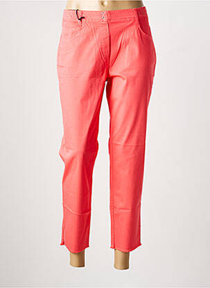Pantalon 7/8 taille élastique rose EAST DRIVE femme