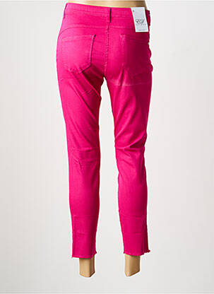Pantalon 7/8 taille élastique violet EAST DRIVE femme