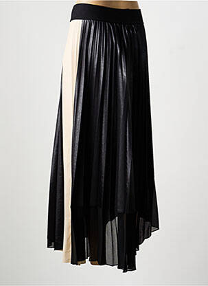 Jupe longue coupe évasée noir ELISA CAVALETTI femme