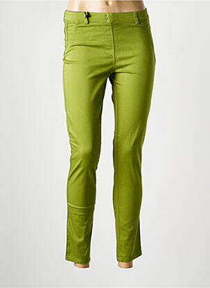 Pantalon 7/8 vert EAST DRIVE femme