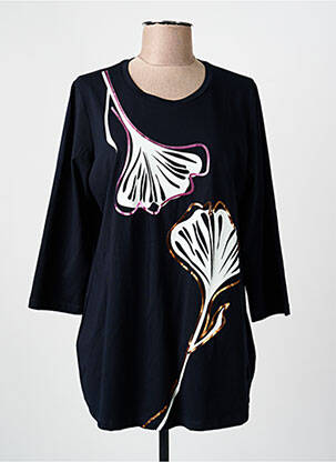 Tunique manches longues noir PERSONA femme