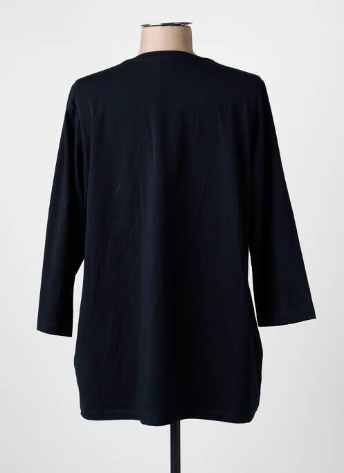 Tunique manches longues col rond noir PERSONA femme