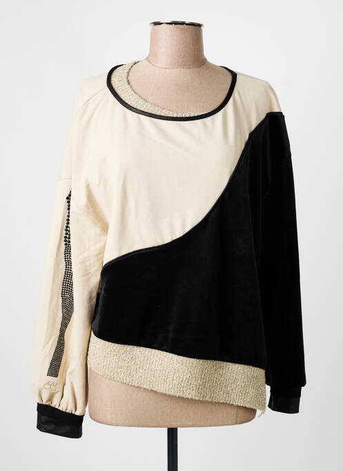 Sweat-shirt noir ELISA CAVALETTI femme