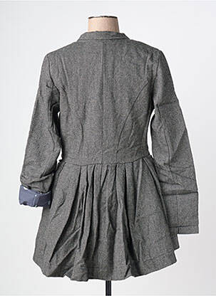 Veste casual col tailleur gris RHUM RAISIN femme