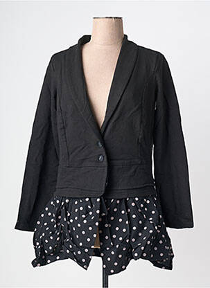 Blazer coupe cintrée noir RHUM RAISIN femme