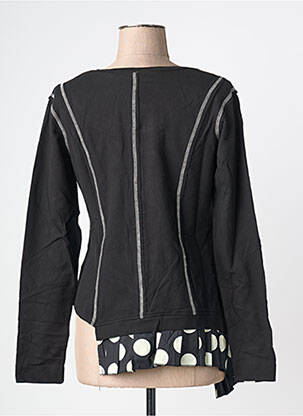 Veste casual col rond noir RHUM RAISIN femme