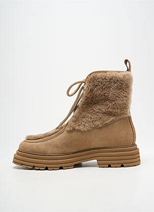 Bottines/boots nubuck talon de 4 à 6cm marron KENNEL UND SCHMENGER femme
