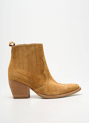 Bottines/boots bout pointu talon de 7 à 9cm marron KENNEL UND SCHMENGER femme