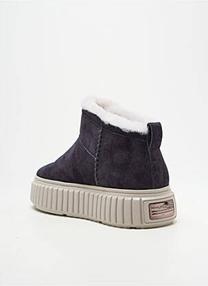 Bottines/boots fourrée talon de 4 à 6cm bleu KENNEL UND SCHMENGER femme