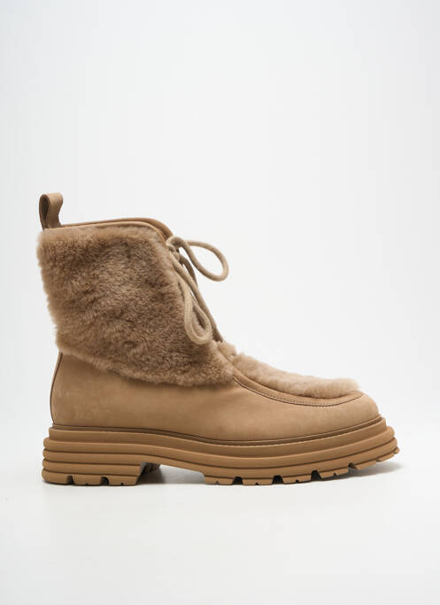 Bottines/boots nubuck talon de 4 à 6cm marron KENNEL UND SCHMENGER femme
