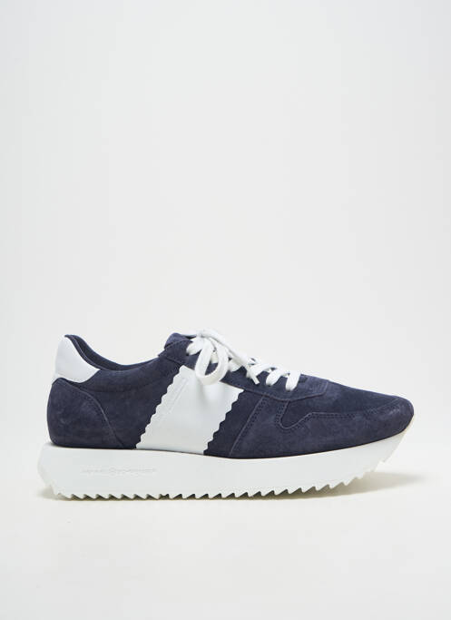 Baskets semelle amovible talon de 4 à 6cm bleu KENNEL UND SCHMENGER femme