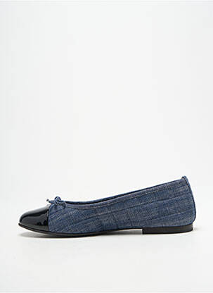Ballerines bout rond talon plat jusqu'à 3cm bleu KENNEL UND SCHMENGER femme