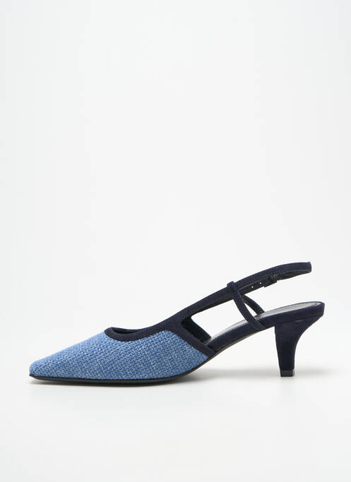 Escarpins fermeture boucle(s) talon de 4 à 6cm bleu KENNEL UND SCHMENGER femme