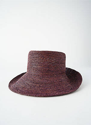 Chapeau violet LIVIANA CONTI femme