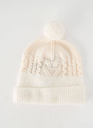 Bonnet stretch beige HIGH femme