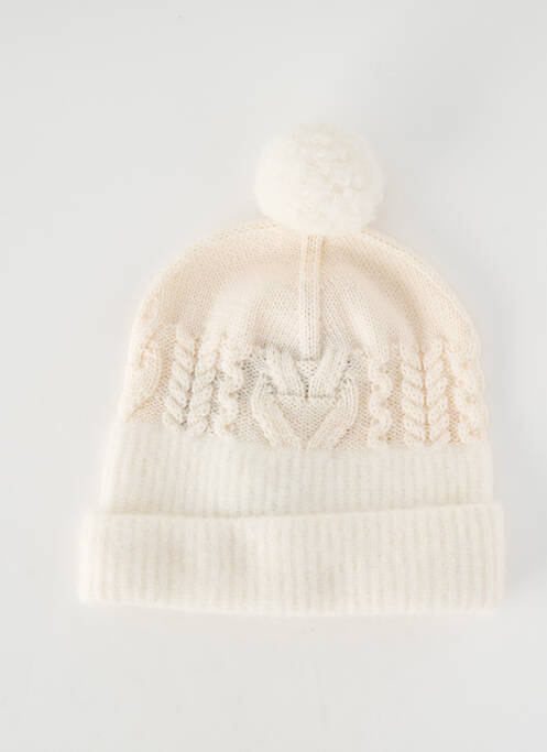 Bonnet stretch beige HIGH femme