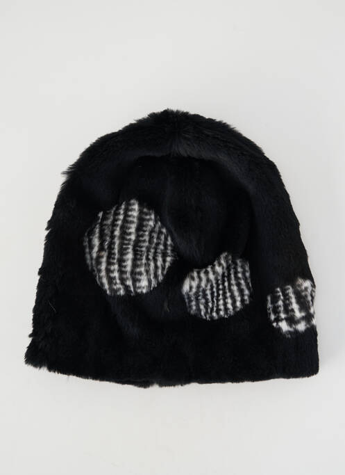 Bonnet doublure noir GIOVI femme