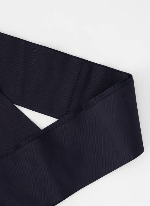 Ceinture fermeture liens à nouer bleu SARA ROKA femme