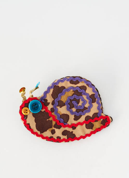 Broche beige MOSCHINO femme