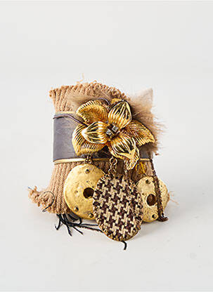 Bracelet manchette or JEAN DANIEL BRAMI femme