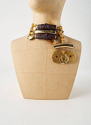 Collier fermeture fermoir mousqueton or JEAN DANIEL BRAMI femme