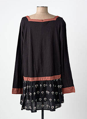 Tunique manches longues manches longues marron RHUM RAISIN femme