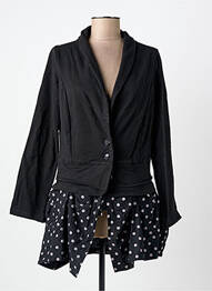 Blazer manches longues noir RHUM RAISIN femme