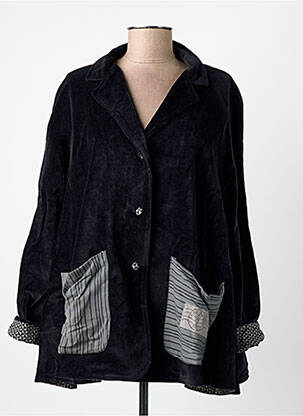 Blazer poches noir RHUM RAISIN femme