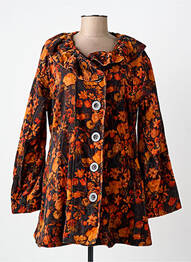 Veste casual coupe cintrée orange RHUM RAISIN femme