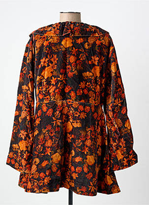 Veste casual coupe cintrée orange RHUM RAISIN femme