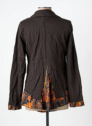 Blazer manches longues marron RHUM RAISIN femme