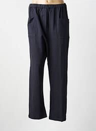 Pantalon droit taille élastique bleu RHUM RAISIN femme