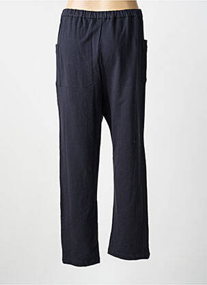 Pantalon droit taille élastique bleu RHUM RAISIN femme
