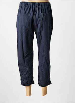 Pantalon 7/8 taille élastique bleu RHUM RAISIN femme