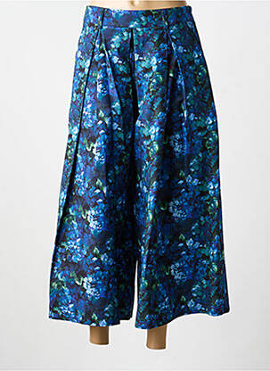 Pantalon 7/8 taille élastique bleu RHUM RAISIN femme