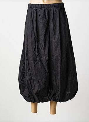 Jupe longue taille élastique noir RHUM RAISIN femme