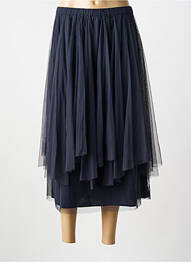 Jupe longue coupe évasée bleu RHUM RAISIN femme