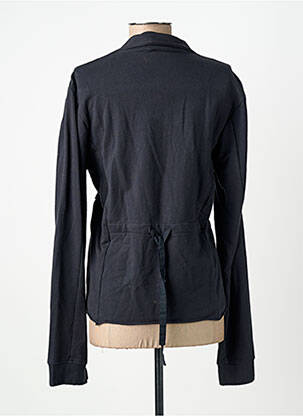 Veste casual col chemisier noir RHUM RAISIN femme