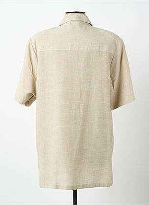 Chemise manches courtes beige GELCO femme