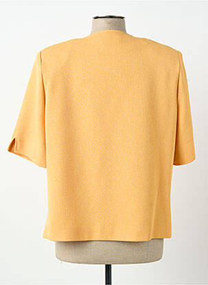 Veste chic tissage crêpe orange PIER BÉ femme