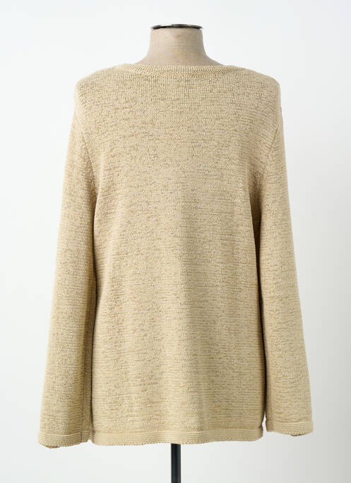 Gilet manches longues stretch beige FINETTE femme