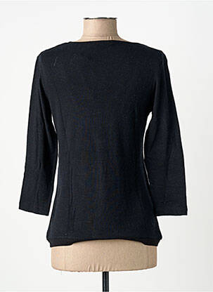 T-shirt manches 3/4 manches 3/4 noir YERSE femme