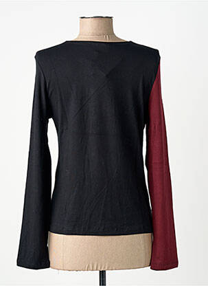 T-shirt manches longues manches longues rouge FINETTE femme
