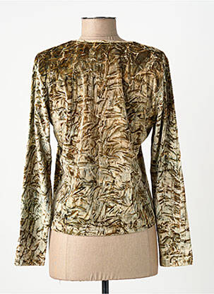 T-shirt manches longues manches longues marron FINETTE femme