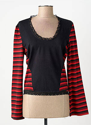 T-shirt manches longues manches longues noir BOSCA femme