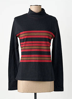 T-shirt noir CARNET DE BORD femme