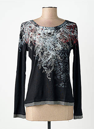 T-shirt noir SOLOLA femme