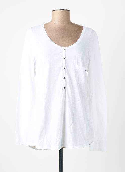 T-shirt manches longues manches longues blanc YERSE femme